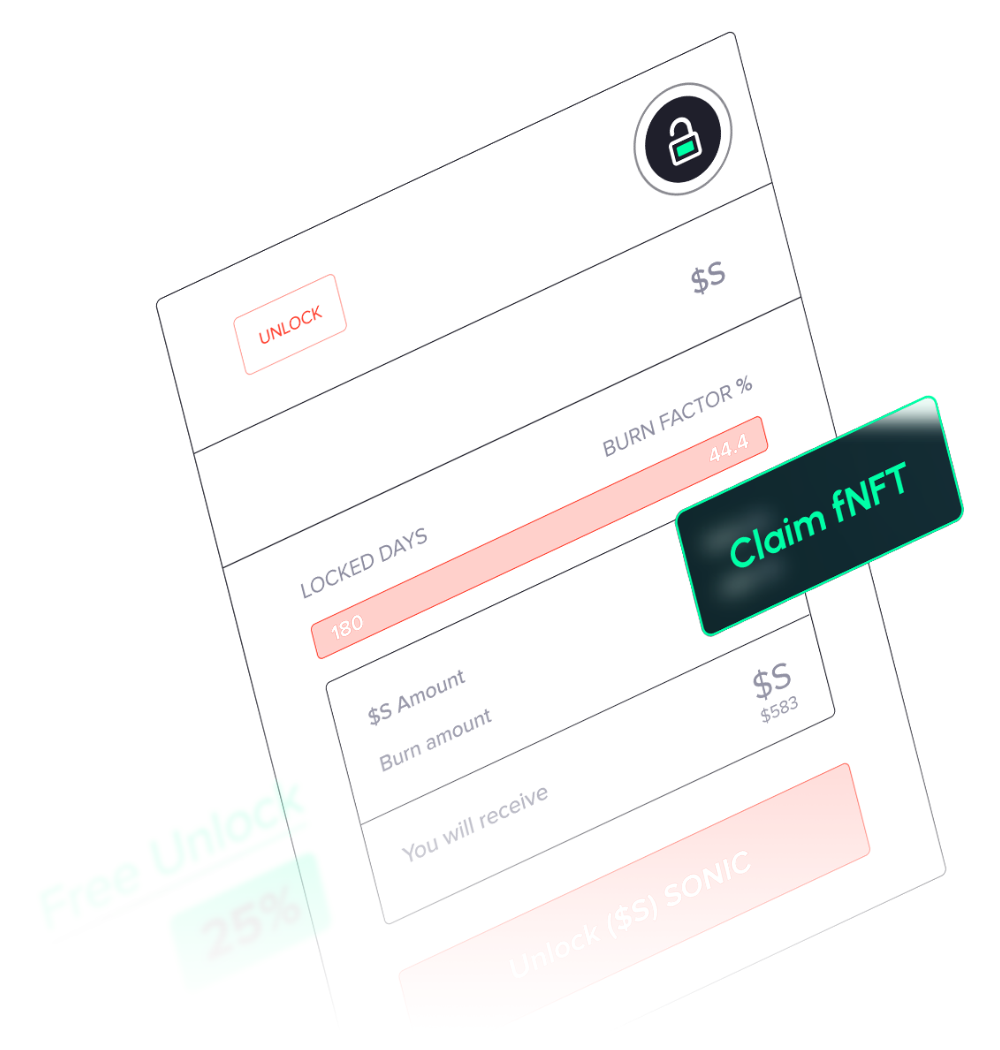 Claim and
                            Unlock